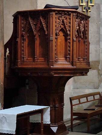 Rochester Cathedral - The Pulpit